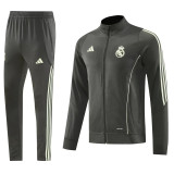 25-26 Real Madrid (grey) Jacket Adult Sweater tracksuit set