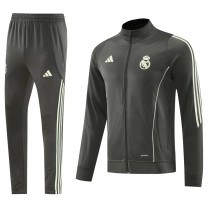 25-26 Real Madrid (grey) Jacket Adult Sweater tracksuit set