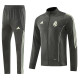 25-26 Real Madrid (grey) Jacket Adult Sweater tracksuit set
