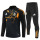 25-26 Real Madrid (black-orange) Adult Sweater tracksuit set
