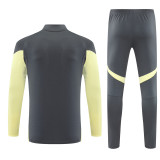 25-26 Real Madrid (dark grey) Adult Sweater tracksuit set