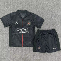 Kids kit 25-26 Paris Saint-Germain Fourth Away Thailand Quality