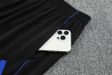 25-26 Real Madrid (black-blue) Adult Sweater tracksuit set
