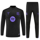 25-26 Barcelona (black) Adult Sweater tracksuit set