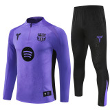 25-26 Barcelona (Purple) Adult Sweater tracksuit set