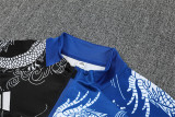 25-26 Real Madrid (black-blue) Adult Sweater tracksuit set