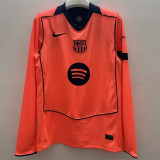 25-26 FC Barcelona Third Away Long sleeve Thailand Quality
