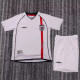 Kids kit 2002 England home (Retro Jersey) Thailand Quality
