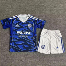 Kids kit 25-26 Schalke 04 home Thailand Quality