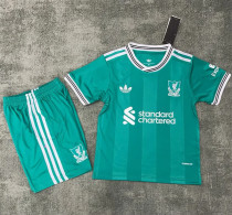 Kids kit 25-26 Liverpool Third Away Thailand Quality