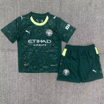Kids kit 25-26 Manchester City Fourth Away Thailand Quality