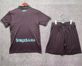25-26 SSC Napoli  Third Away Set.Jersey & Short High Quality