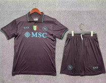 25-26 SSC Napoli  Third Away Set.Jersey & Short High Quality