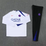 25-26 Paris Saint-Germain (white) Adult Sweater tracksuit set