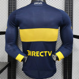 Long sleeve 25-26 CA Boca Juniors home Player Version Thailand Quality