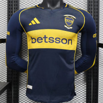Long sleeve 25-26 CA Boca Juniors home Player Version Thailand Quality