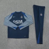 25-26 Paris Saint-Germain (Blue Grey) Adult Sweater tracksuit set