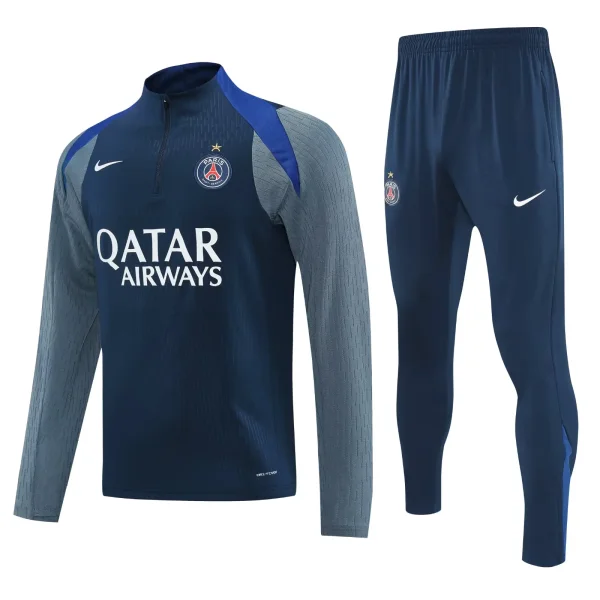 25-26 Paris Saint-Germain (Blue Grey) Adult Sweater tracksuit set