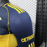 Long sleeve 25-26 CA Boca Juniors home Player Version Thailand Quality