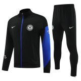 25-26 Chelsea (black) Jacket Adult Sweater tracksuit set