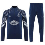 25-26 Paris Saint-Germain (royal blue) Adult Sweater tracksuit set