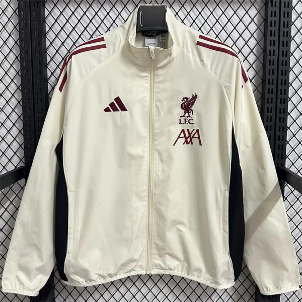 25-26 Liverpool Windbreaker Soccer Jacket