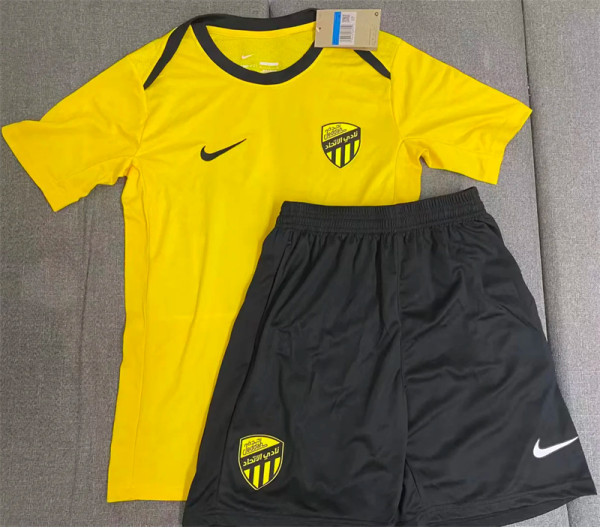 25-26 Al Ittihad Jeddah  Adult Jersey & Short Set High Quality