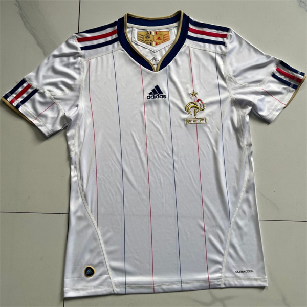 2010 France Away Retro Jersey Thailand Quality
