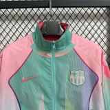 25-26 Barcelona (two-sided) Windbreaker Soccer Jacket