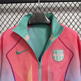 25-26 Barcelona (two-sided) Windbreaker Soccer Jacket