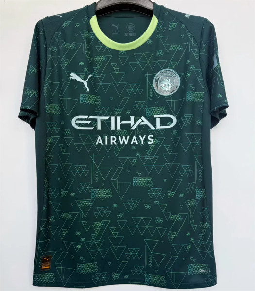 25-26 Manchester City Fourth Away Fans Version Thailand Quality