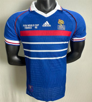 1998 France home (Player Version) Retro Jersey Thailand Quality