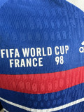 1998 France home (Player Version) Retro Jersey Thailand Quality