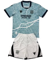 25-26 FC Nantes Away Set.Jersey & Short High Quality