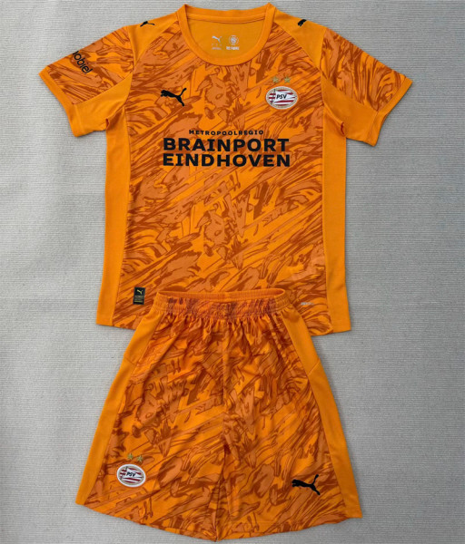 Kids kit 25-26 Eind (Goalkeeper) Thailand Quality