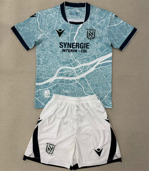 Kids kit 25--26 FC Nantes Away Thailand Quality
