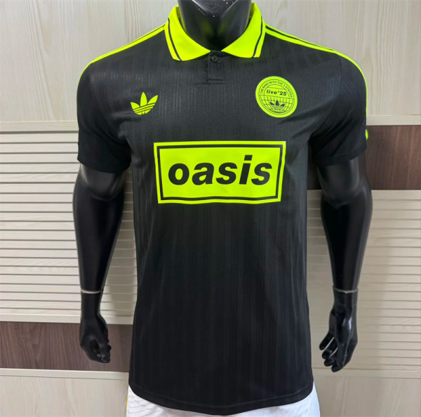 25-26 live'25 (black-green) Player Version Thailand Quality oasis