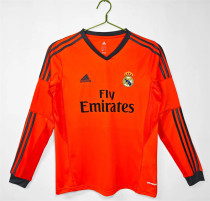 Long sleeve 13-14 Real Madrid Third Away Retro Jersey Thailand Quality