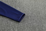 25-26 Real Madrid (royal blue) Adult Sweater tracksuit set