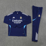 25-26 Real Madrid (royal blue) Adult Sweater tracksuit set