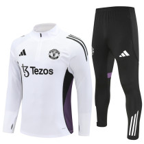 25-26 Manchester United (black) Adult Sweater tracksuit set