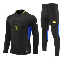 Player Version 25-26 Manchester United (black) Adult Sweater tracksuit set