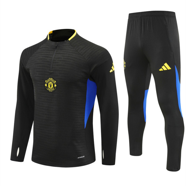 Player Version 25-26 Manchester United (black) Adult Sweater tracksuit set
