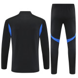 25-26 Manchester United (black) Adult Sweater tracksuit set