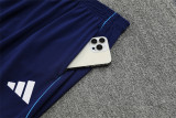 25-26 Real Madrid (royal blue) Adult Sweater tracksuit set