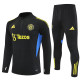 25-26 Manchester United (black) Adult Sweater tracksuit set