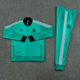 25-26 Liverpool (green) Jacket Adult Sweater tracksuit set Training Suit