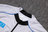 25-26 SSC Napoli (light gray) Jacket Adult Sweater tracksuit set
