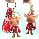 2026 World Cup mascot keychain pendant