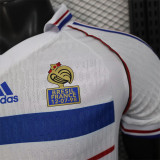 1998 France Away (Player Version) Retro Jersey Thailand Quality